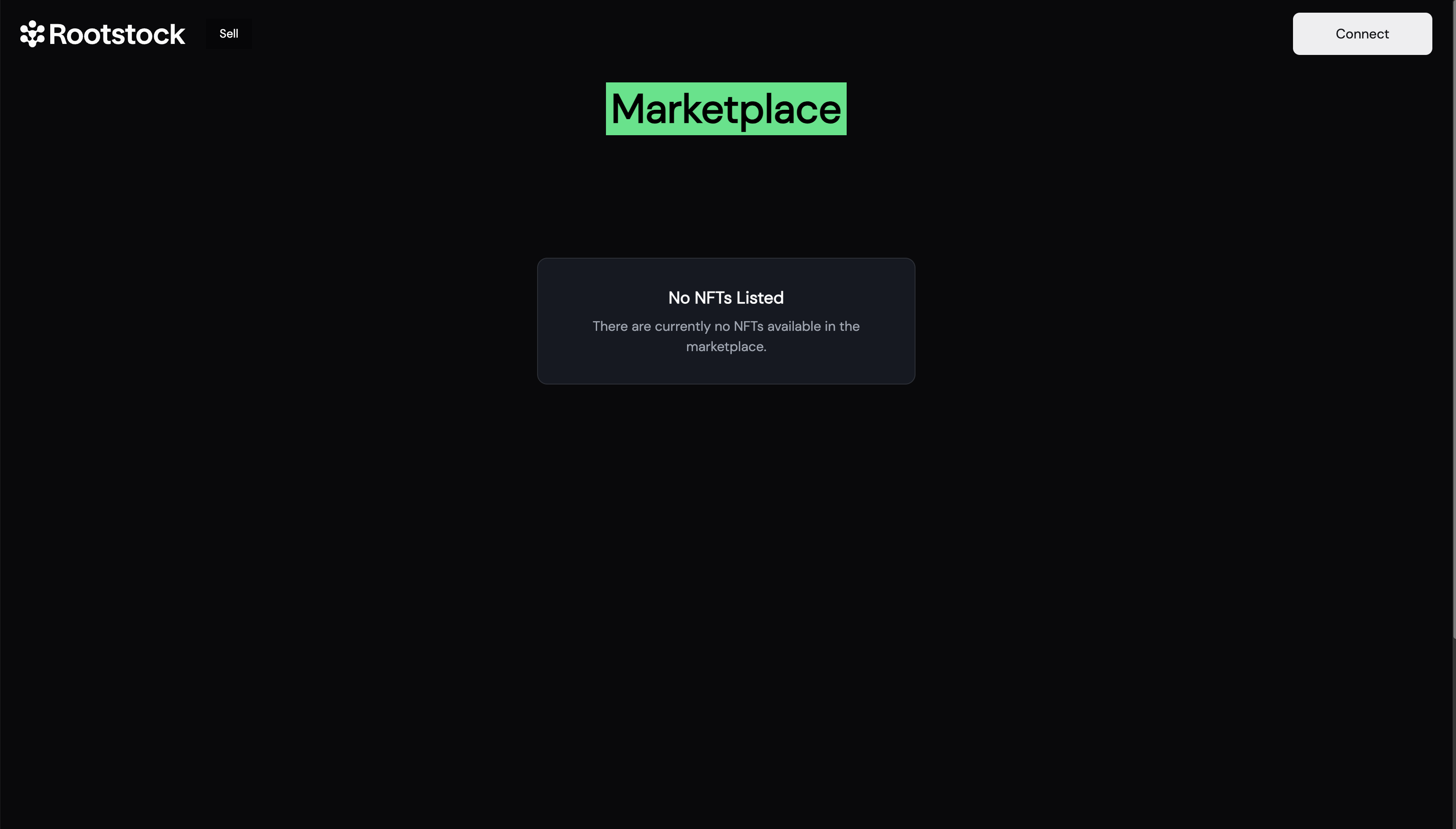 Thirdweb - Using the Marketplace